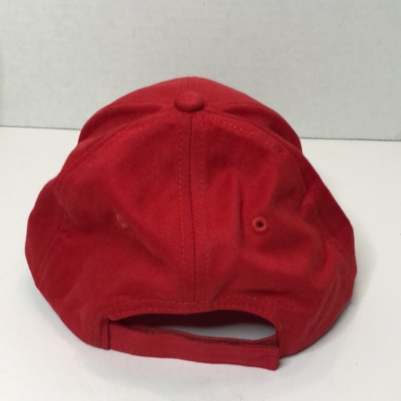 Honda Civic Si Hat Spelled Out Logo Racing Cars Red Ball Cap Adjustable - Picture 4 of 6